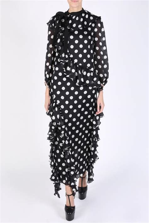 gucci polka dot dress|Gucci Dresses for Women .